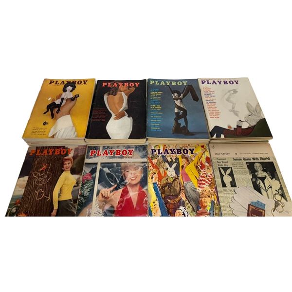 1950s-1960s Golden Age Playboy Magazines