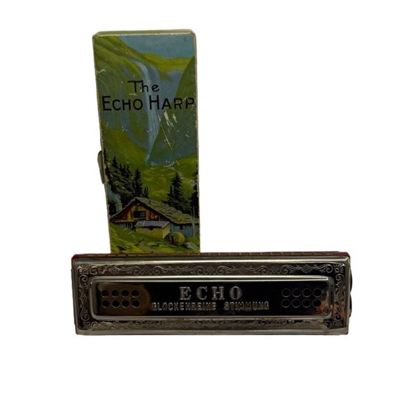 M. Hohner "The Echo Harp" Vintage Harmonica