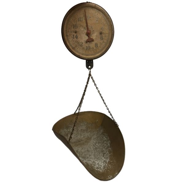 Mid-Century Heavy-Duty Hanging Scale
