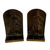 Image 1 : High Relief Bronze Bookends