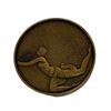 Image 1 : Erte Above & Below Bronze Medallion 66/1500
