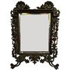 Image 1 : Antique Victorian Brass Table Mirror
