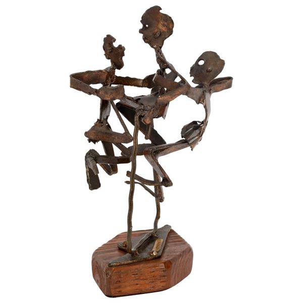 Howard DeMyer Signed Brutalist Figural Sculpture