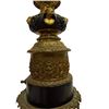 Image 10 : Pair of French Empire Gilt Brass Banquet Lamps