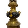 Image 5 : Pair of French Empire Gilt Brass Banquet Lamps