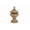 Image 3 : Lidded Opaline Glass Footed Trinket Box