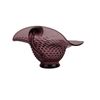 Image 2 : Mid-Century Purple Hobnail Glass Dish