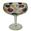 Image 2 : Czech Bohemian Art Glass Dot Compote