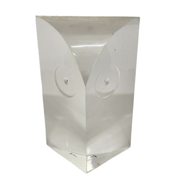 MCM Italian Guzzini Lucite Owl Figure