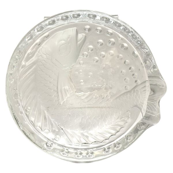 Lalique Concarneau Koi Fish Ash Tray