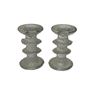 Image 2 : Iittala Festivo Timo Sarpaneva Glass Candlesticks