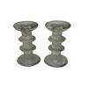 Image 4 : Iittala Festivo Timo Sarpaneva Glass Candlesticks
