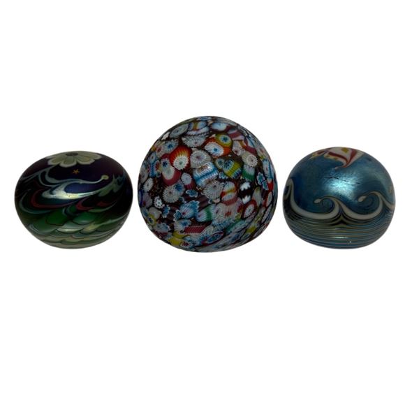 Murano & American Studio Glass Paperweights