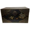 Image 2 : Chinoiserie Black Lacquer Chinese Chest