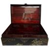 Image 4 : Chinoiserie Black Lacquer Chinese Chest