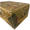 Image 4 : Antique Chinese Chinoiserie Gold Leather Chest