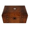 Image 2 : English Tunbridge Ware Wooden Marquetry Box