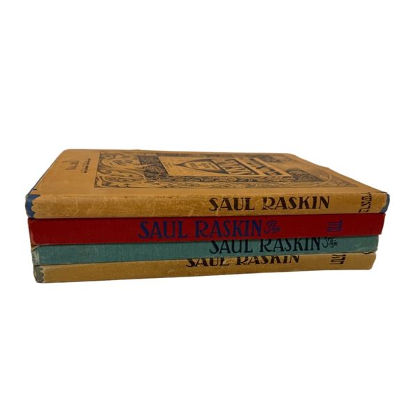 Saul Raskin - Illustrated Folio-Size Judaica Books