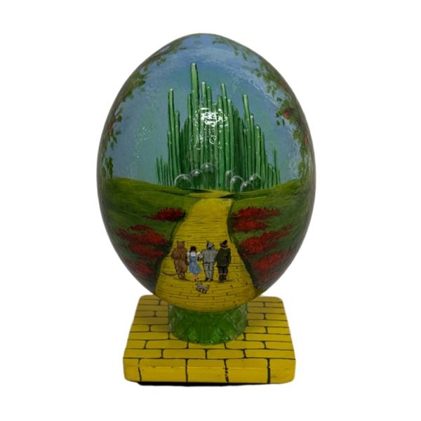 Phyllis Fitzpatrick Hand-Painted Wizard of Oz Egg