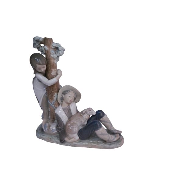 Lladro "Caught Napping" Figurine