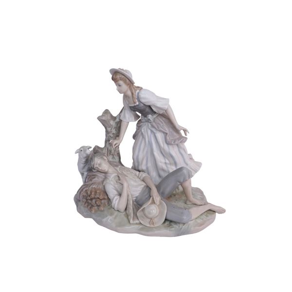 Lladro "Rest in the Country" Porcelain Figurine