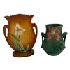 Image 1 : Roseville Art Pottery Handled Vase Pairing