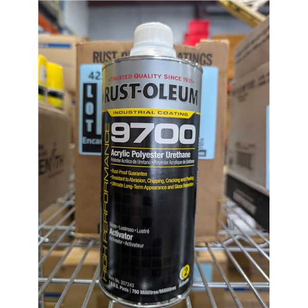 RUST-OLEUM 9700 ACRYLIC POLYESTER URETHANE GLOSS ACTIVATOR 760mL