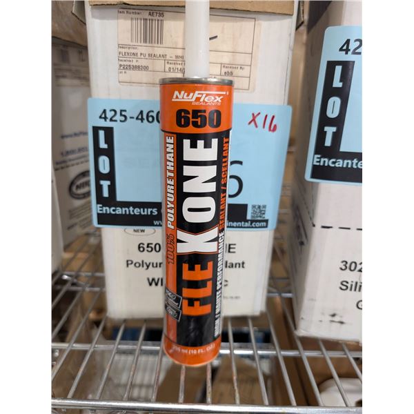 SEALANT NUFLEX 650 FLEXONE POLYURETHANE 296mL