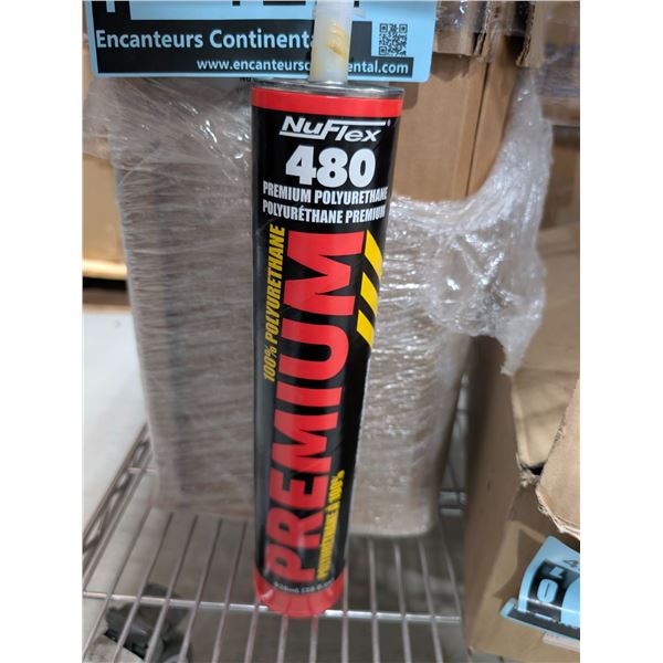 CONSTRUCTION ADHESIVE POLYURETHANE NUFLEX 480 828mL