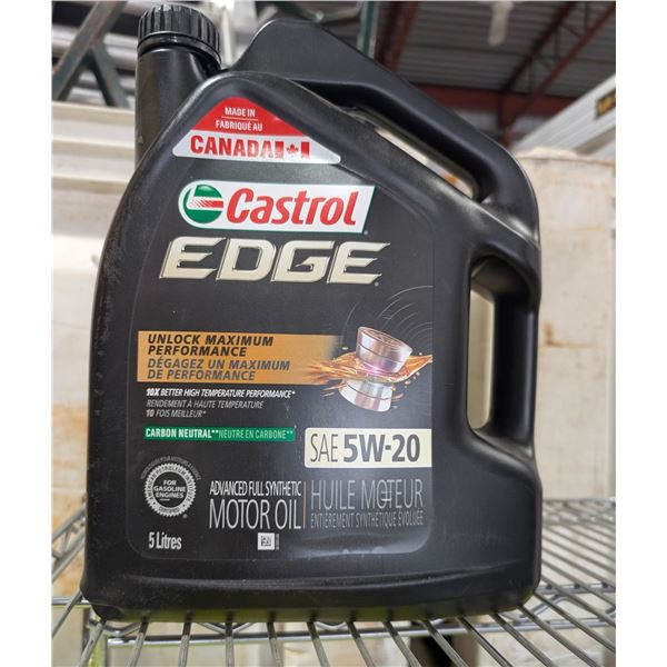 MOTOR OIL SAE 5W-20 CASTROL EDGE 5L