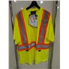 Image 1 : BIRDSEYE SAFETY SHIRT PIONEER 6991-V1051160 (YELLOW-GREEN) GR:2XL