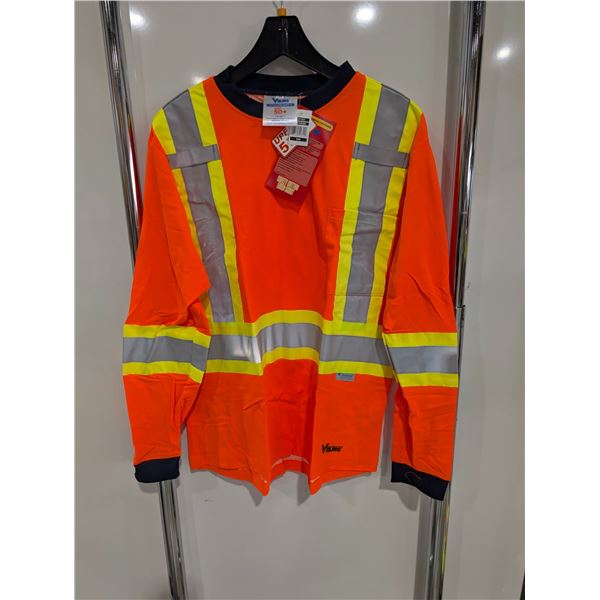 COTTON LINED SAFTY LONG-SLEEVE VIKING 60150 (ORANGE) GR:M