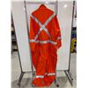Image 2 : SAFETY COVERALL IFR USO408 (ORANGE) GR:58
