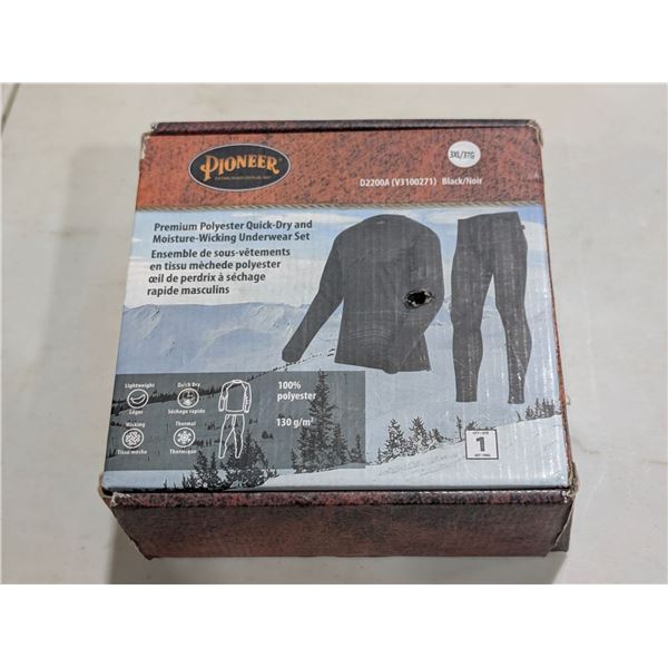 POLYESTER QUICK-DRY UNDERWEAR SET V3100271 GR:3XL