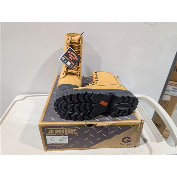 SAFETY BOOTS JB GOODHUE ATTACXK [8 TPU TOE] GR:7.5 (WHEAT)