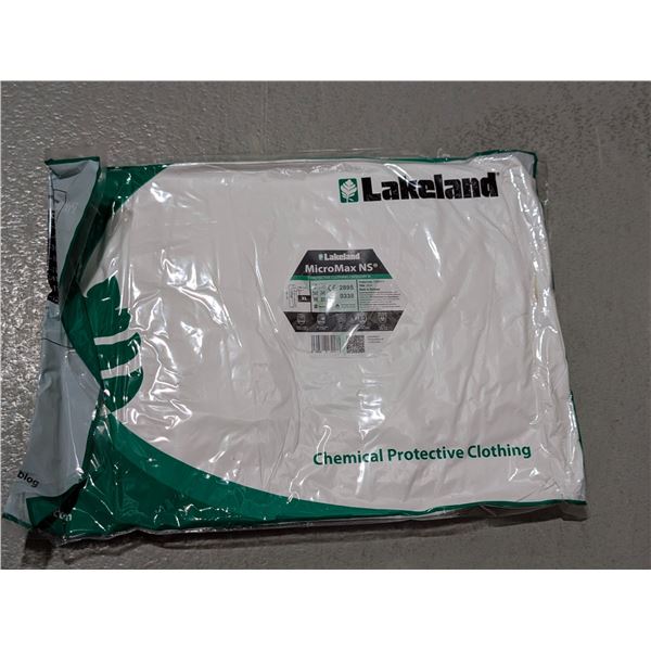 LOT: 25 LAKELAND DISPOSABLE COVERALLS EMN414-XL GR:XL