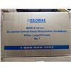 Image 2 : BOX OF 25 GLOBAL DISPOSABLE COVERALL 708191L GR:L