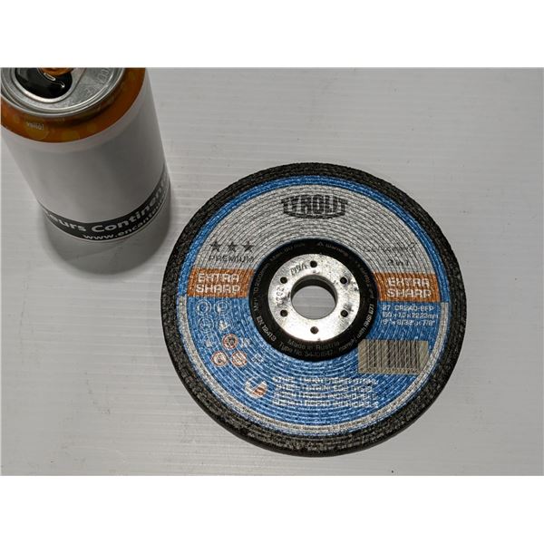 TYROLIT CERABOND X STAINLESS GRINDING WHEEL 6"x9/32"x7/8"