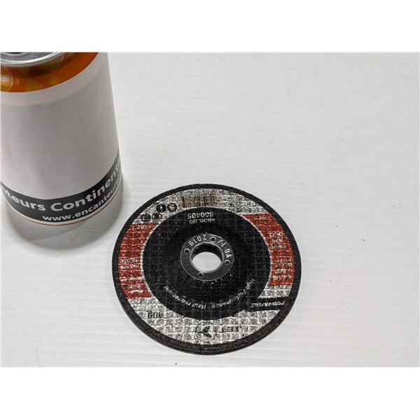 JET POWER PLUS GRINDING WHEEL STEEL 500405 4"x1/8"x5/8"