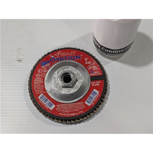 SAIT OVATION FLAP DISC 5" Z36