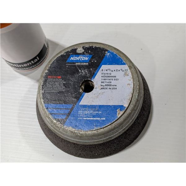 NORTON FLAIRING CUP GRINDING WHEEL 66252809599 6"x5/8"-11
