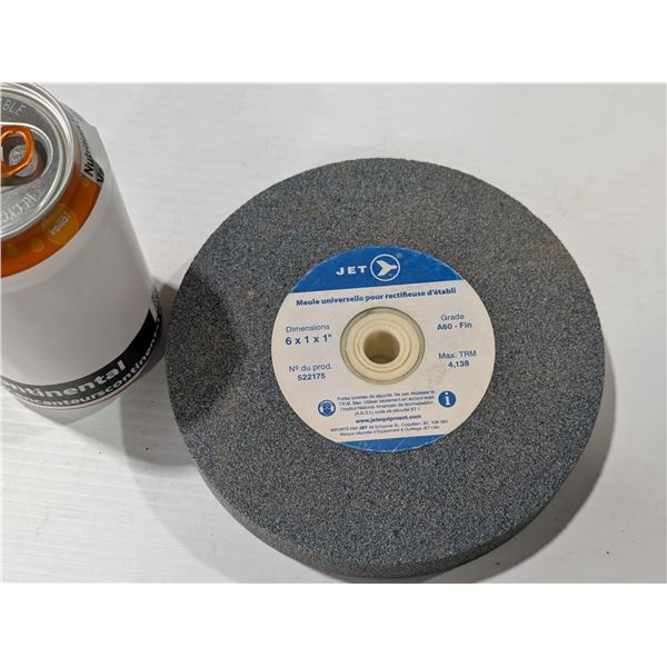 JET BENCH GRINDING WHEEL STEEL 522175 6"x1"x1"