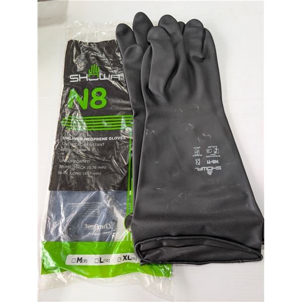 SHOWA CHEMREST NEOPRENE N8 GLOVES GR:XL