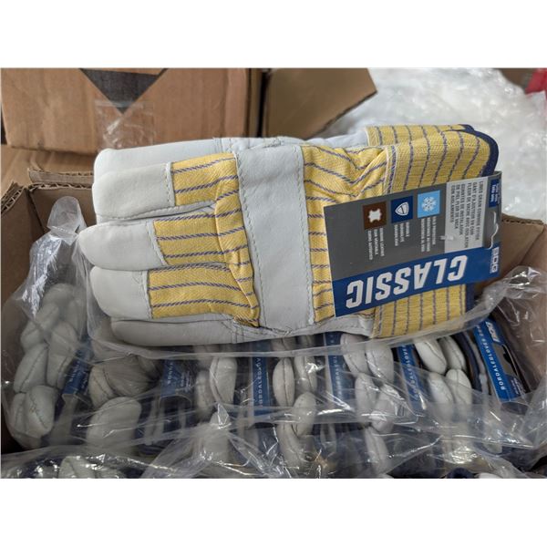 LOT: 12 BDG CLASSIC LINED WORK GLOVES GR:UNIVERSAL
