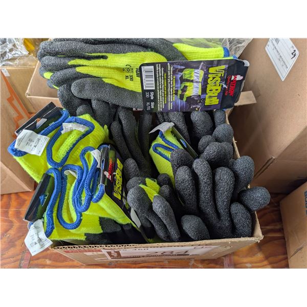 WATSON VISIBULL #330 FLORECENT WORK GLOVES GR:XL