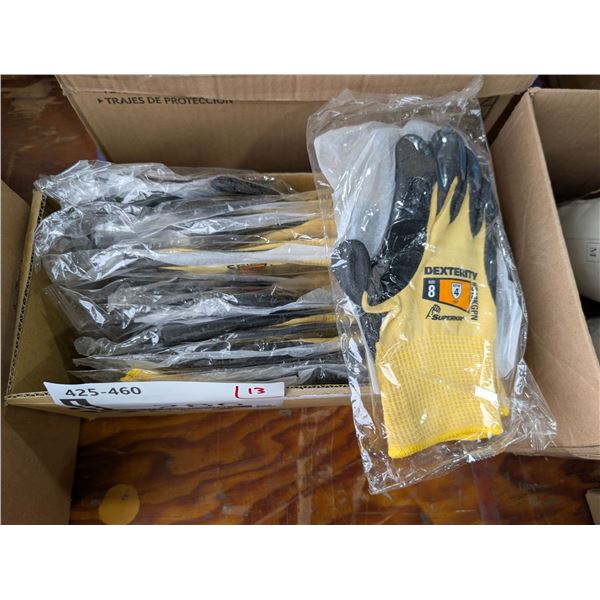 LOT: 13 SUPERIOR DEXTERITY WORK GLOVES #S13KGPN GR:8
