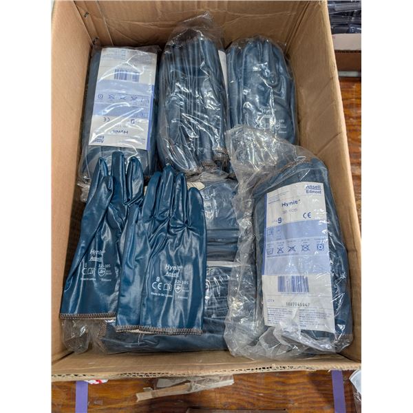 LOT: 55+ ANSELL HYNIT 32-105 GLOVES GR:9