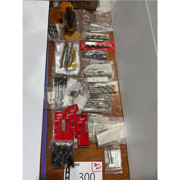 LOT: 80+ ASSORTED DRILL BITS