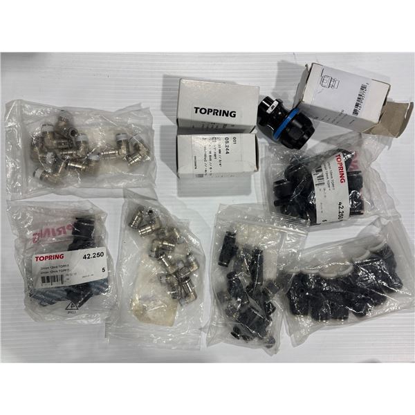 LOT: ASSORTED PNEUMATIC HARDWARE