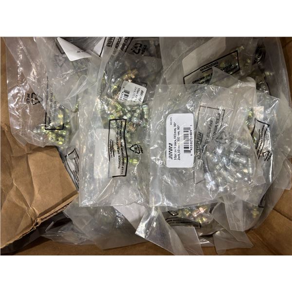 LOT: 150+ 10PQT AURORA ZERK PACK 8x1mm 90DEG